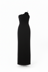 Vestido Halter Espalda Descubierta