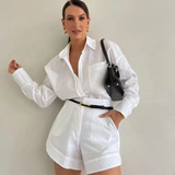 Conjunto Blazer + Bermudas Sastre