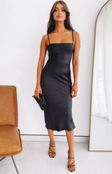 Vestido de Fiesta Satinado Noche
