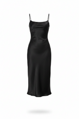 Vestido de Fiesta Satinado Noche