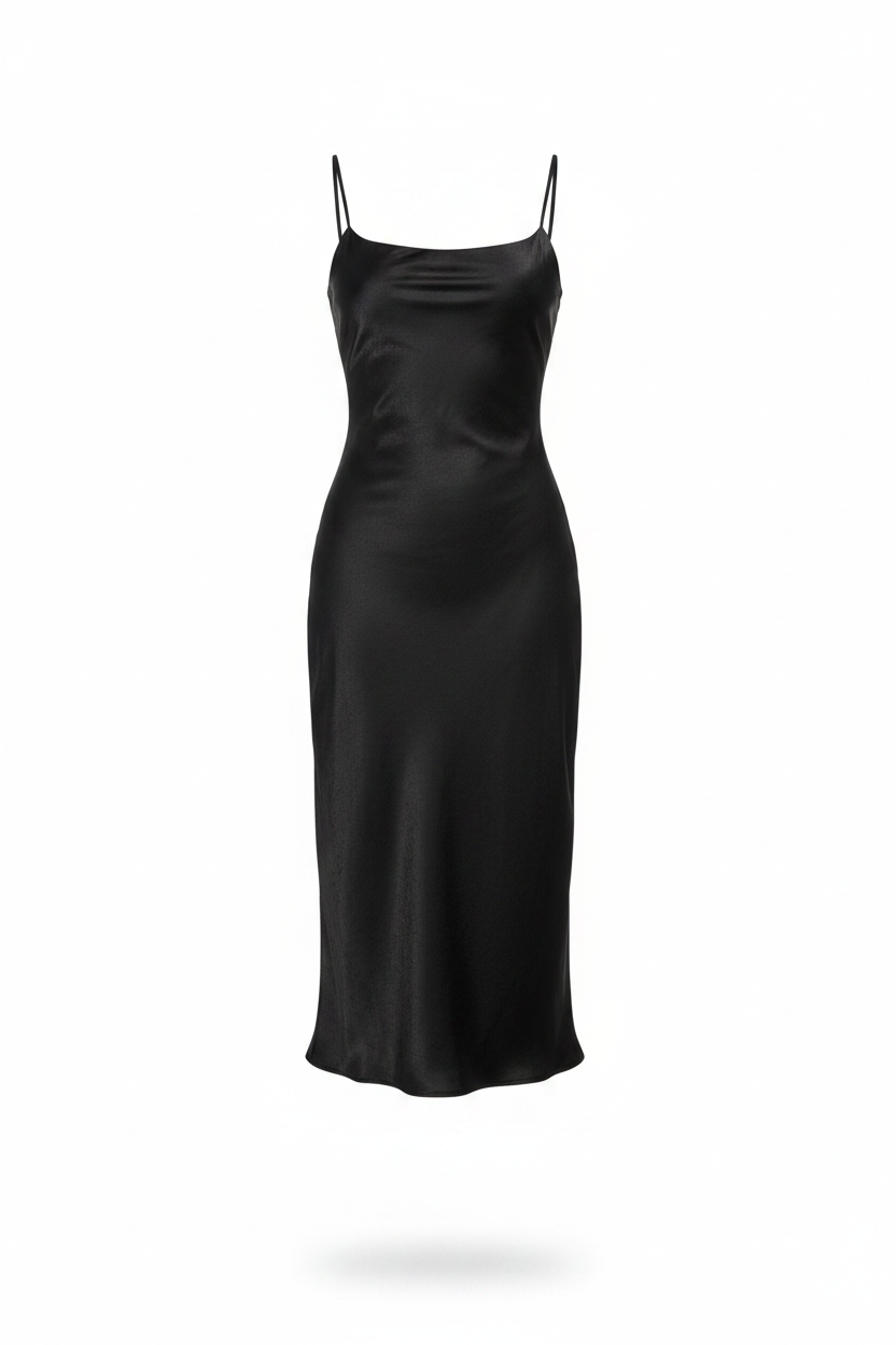 Vestido de Fiesta Satinado Noche