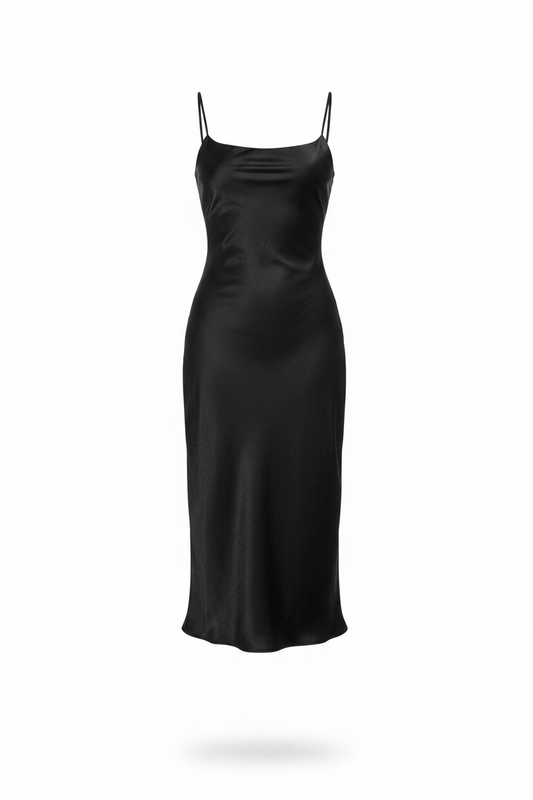 Vestido de Fiesta Satinado Noche